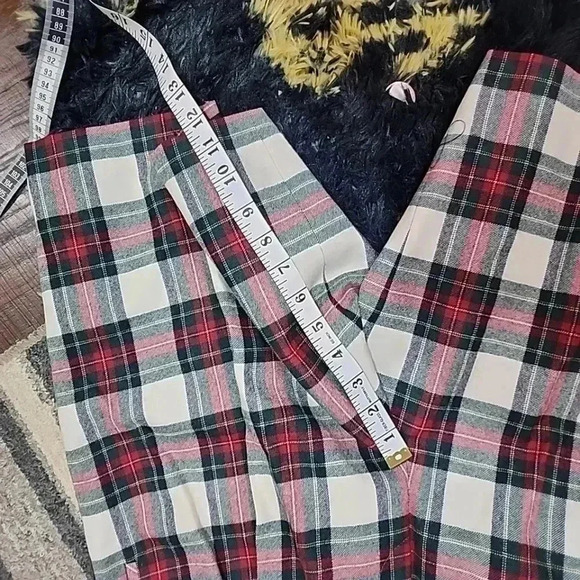 Giorgio Sant’Angelo Vintage Plaid Wool 2-Piece Blazer & Short -Set Size 12 - Picture 9 of 16